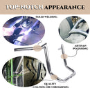 1-1/4" Chrome 10" Bagger Handlebars For Harley Touring and Bagger 1996-UP