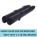 Sharkroad 4” Slip On Mufflers Exhaust for Indian 2014-2025 Chieftain Springfield Challenger Roadmaster