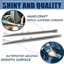 Upgrade your Harley's sound and style with Sharkroad's 33~42" Chrome Fishtail Slip-On Muffler for 2017-2024 Touring Models!