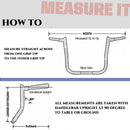 Sharkroad Apex Predator Bars 1-1/4 Inch  for Kawasaki Vulcan Voyager 1700, 1700 Kawasaki Vulcan Vaquero