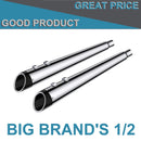 4.4 Inch Pipes Exhaust-for-Yamaha Royal Star Venture and Royal Star Tour Deluxe Models, Shiny Slip On Mufflers for Royal Star Models