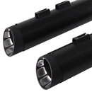 Sharkroad Harley Touring M8 2017-UP 4.0” Black Slip On Mufflers