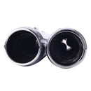 3.5" Premium Chrome Slip On Mufflers Exhaust for 2018-2020 Softail M8 HDSFMF-351813CC - SHARKROAD