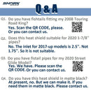 Full Coverage Chrome Fishtail Heat Shield, Fit Harley Touring 1995-2016 w Clamps