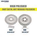 11.5" Brake Rotors 2pcs Front & 1pcs Rear Super Spoke SS For Harley Touring Dyna - SHARKROAD