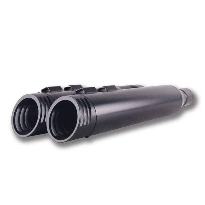 Sharkroad Harely Touring M8 2017-2024 4.0” Black Slip On Mufflers