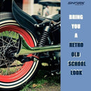 Sharkroad Chrome Fishtail Slip-On Muffler for Harley Touring (1995-2016) - High-Quality Steel, Enhanced Sound