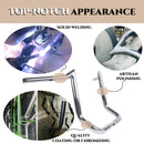 1-1/4" Chrome 10" Bagger Handlebars For Harley Touring and Bagger 1996-UP