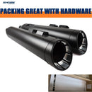 Sharkroad 4.5” Black Slip On Mufflers Exhaust for Harley Touring 1995-2016 PRO BAFFLE