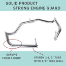 Fat 1-1/2" Engine Guards, Meat-Hook Killing Looks Crash Bars for Harley Softail